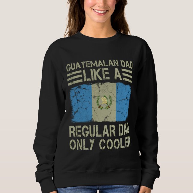 Camiseta Guatemalan Dad Like a Regular Dad Only Cooler Funn (Frente)