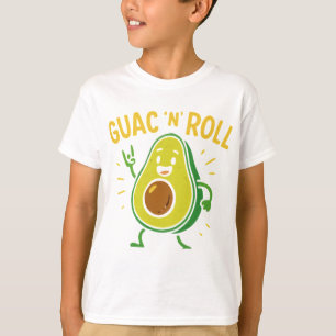 Camiseta Guava Roll Vibes – Roupas de Rua de Frutas Engraça