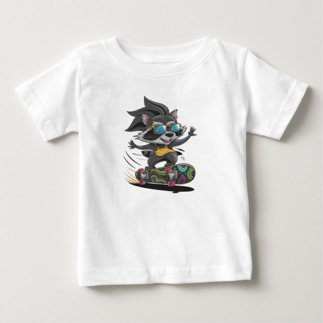 Camiseta guaxinim (Frente)