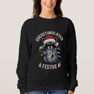 Camiseta Guaxinim Amante de Café Estimulado e Festivo Demai