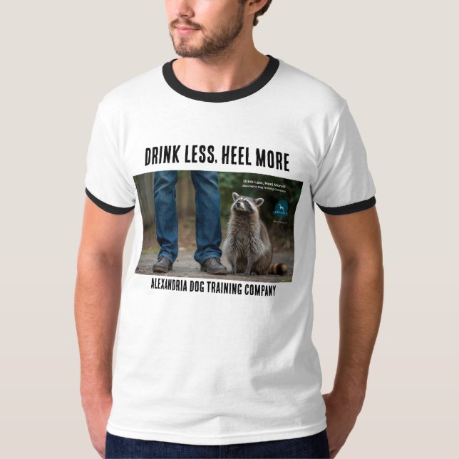 Camiseta Guaxinim Bêbado (Frente)