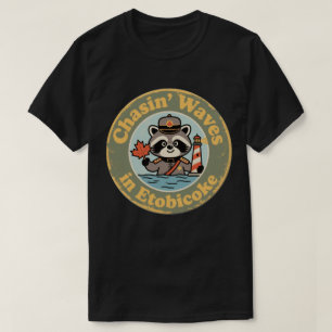 Camiseta Guaxinim da Costa do Lago Etobicoke Antigo