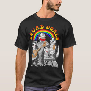 Camiseta guaxinim-da-escada