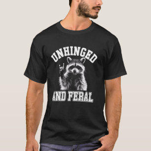 Camiseta Guaxinim Desajustado E Feral Amante De Guaxinim En