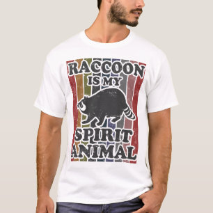 Camiseta guaxinim é meu animal espiritual