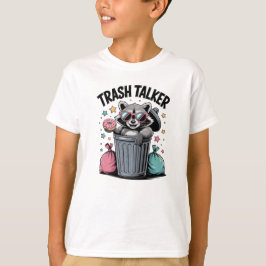 Camiseta Guaxinim Falador de Bobagens Engraçado