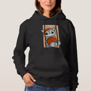 Camiseta Guaxinim Jogando Basquete E Esporte Coletivo Para 
