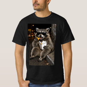 Camiseta Guaxinim Legal Caranguejo Rangoon Noite Calçada