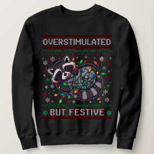 Camiseta Guaxinim Natalino Superexcitado Mas Festivo, Diver