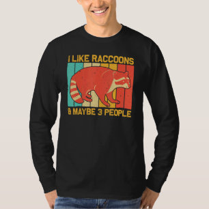 Camiseta Guaxinim Para Homens Mulheres Crianças Guaxinim 2