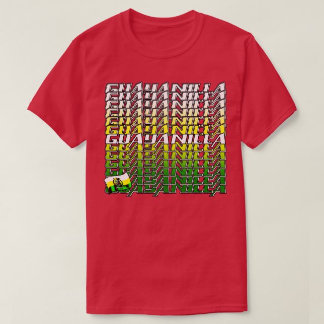 Camiseta Guayanilla Cascade texto 3 (Frente do Design)