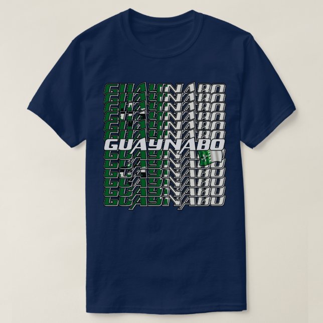 Camiseta Guaynabo Cascade texto 3 (Frente do Design)
