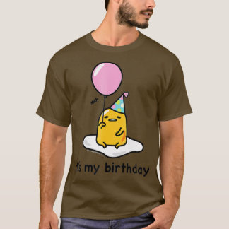 Camiseta Gudetama É Meu Aniversário