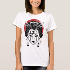 Camiseta gueixa/ Japão