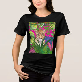 Camiseta Guepardo na Grama
