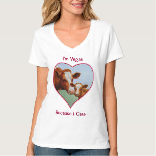 Camiseta Guernsey Cow e Calf Vegan