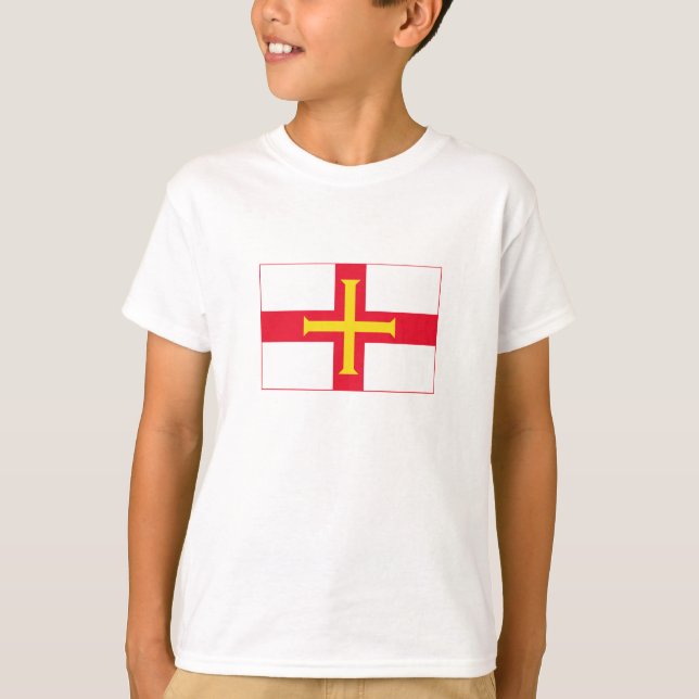 Camiseta Guernsey Flag (Frente)