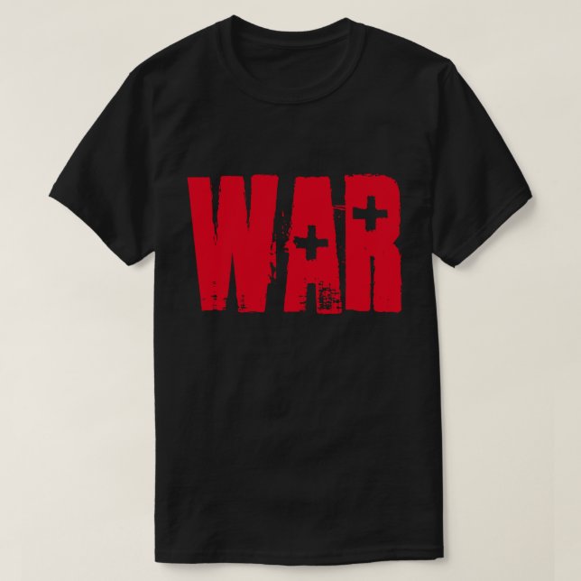 CAMISETA GUERRA (Frente do Design)