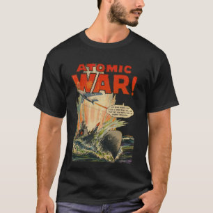Camiseta Guerra Atom 2 - Arte em Quadrinhos de Idade do Our