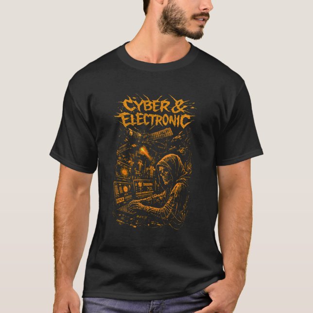 Camiseta Guerra Cibernética e Eletrônica – Comando Digital (Frente)