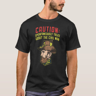 Camiseta Guerra Civil Piada História da Recriação da Guerra