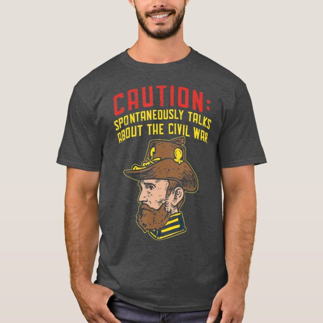 Camiseta Guerra Civil Piada História de Reativação da Guerr (Frente)