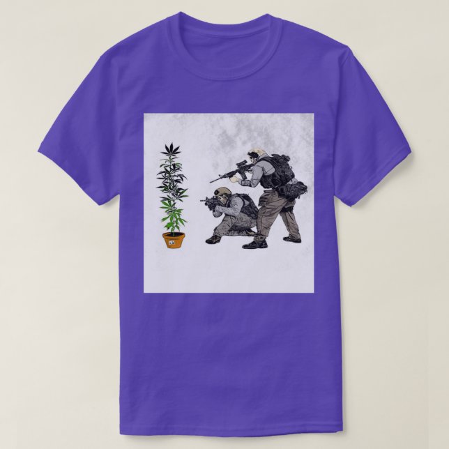 Camiseta Guerra Contra A Droga (Frente do Design)