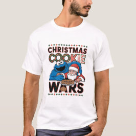 Camiseta Guerra de biscoitos de Natal