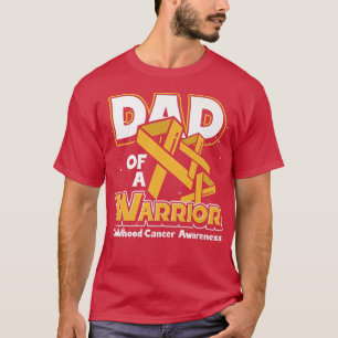 Camiseta Guerra de Fita de Fita de Fio do Guerreiro do Canc