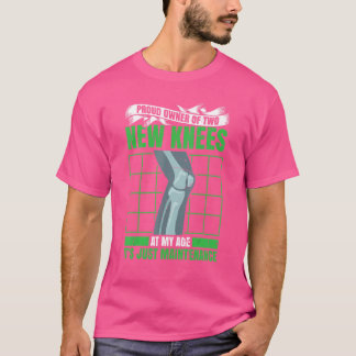 Camiseta Guerra de substituição do joelho por cirurgia de s