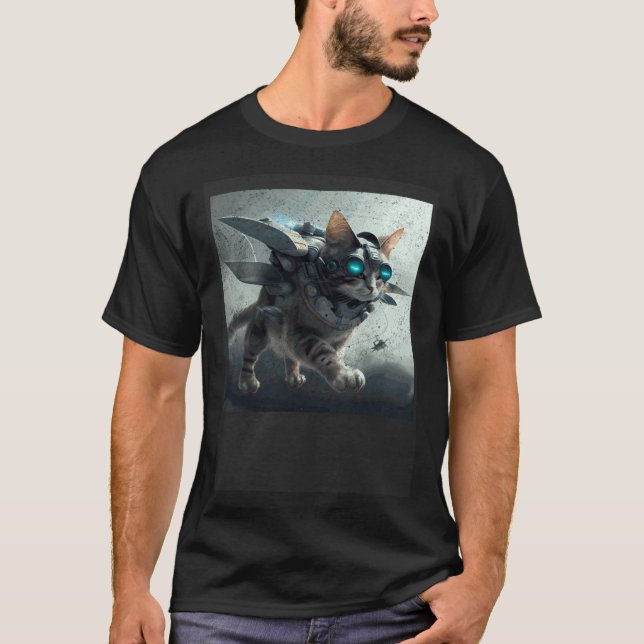 Camiseta Guerra do Gato Voador (Frente)