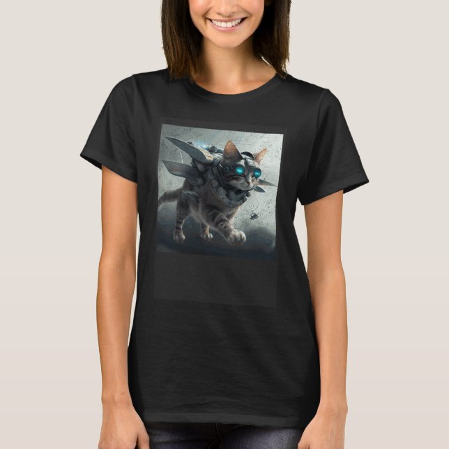 Camiseta Guerra do Voo de Gato (Frente)