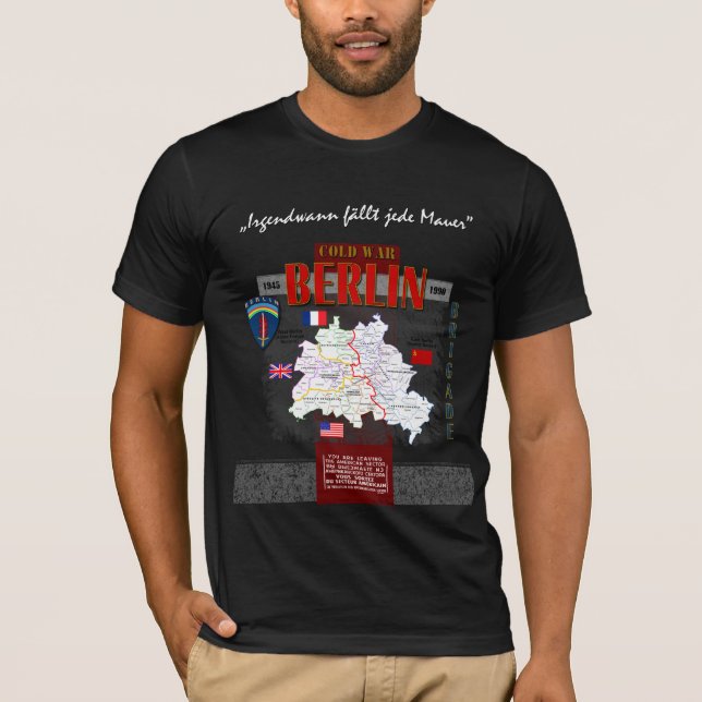 Camiseta Guerra fria - Berlim (Frente)