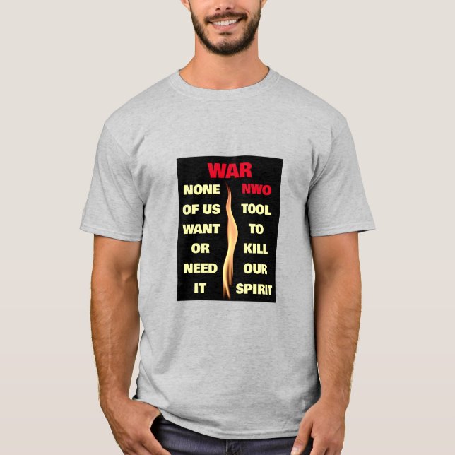 Camiseta Guerra (luz) (Frente)
