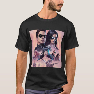 Camiseta Guerra Mundial em um Planeta Alien