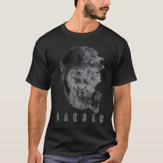 Camiseta Guerra Pelo Planeta Do Monocromo Macacos César