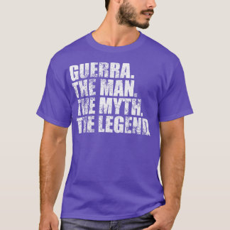 Camiseta GuerraGuerra Nome da família Guerra sobrenome Guer