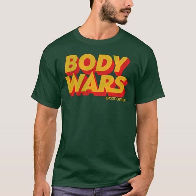 Camiseta Guerras corporais (Frente)