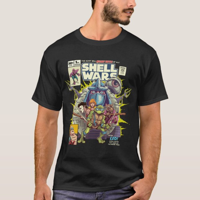 Camiseta Guerras do Casco retrô (Frente)