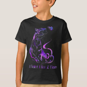 Camiseta Guerreira da Consciência Eu Luto Como Um Tigre