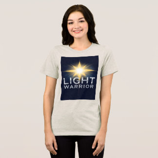Camiseta Guerreira da Luz da Estrela Brilhante Mulheres