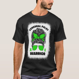 Camiseta Guerreira da Paralisia Cerebral Para Mulheres Mãe 
