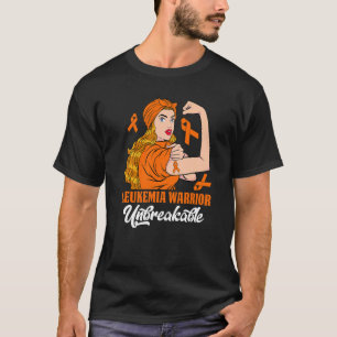 Camiseta Guerreira de Sensibilização para a Leucemia Mulher