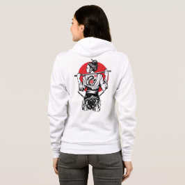 Camiseta Guerreira Samurai Feminina – Tatuagem de Rosa de D