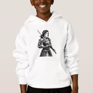 Camiseta guerreira samurai japonesa - mulher