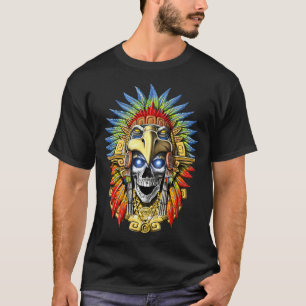 Camiseta Guerreiro Águia Caveira Asteca