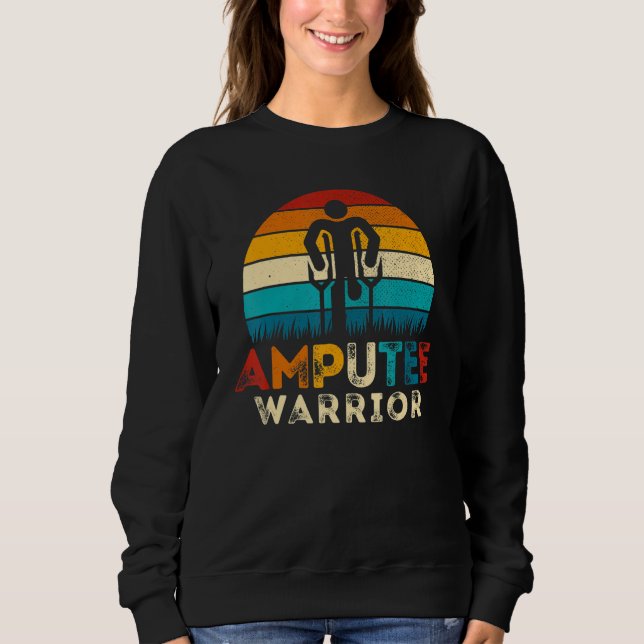 Camiseta Guerreiro Amputado Deficiente - Prótese de Amputaç (Frente)