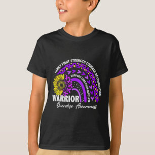 Camiseta Guerreiro Arco-Íris Roxo Sensação de Sobredosagem