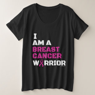 Camiseta Guerreiro/Bloqueio/Eu sou... Cancer da Mama