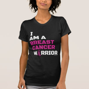 Camiseta Guerreiro/Bloqueio/Eu sou... Cancer da Mama